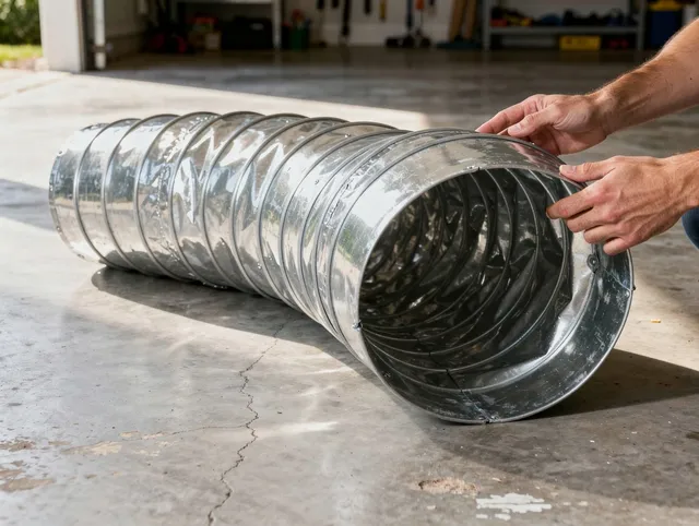 Loma Linda Dryer Vent Cleaning specialist using advanced equipment for thorough duct cleaning in Loma Linda