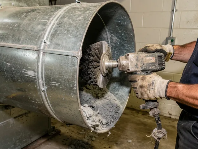Industrial-grade dryer vent cleaning by Loma Linda Dryer Vent Cleaning in Loma Linda